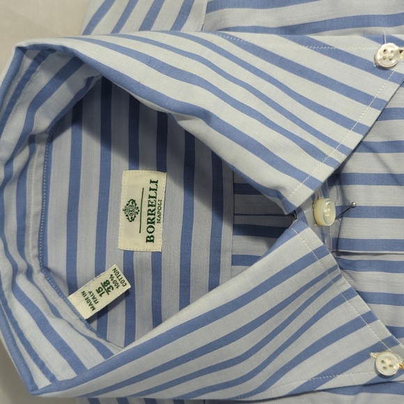 Luigi Borrelli Napoli Dress Shirt - Picture 2 of 5